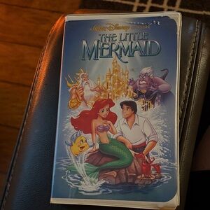 Disney The Little Mermaid VHS with Banned Cover 1989
